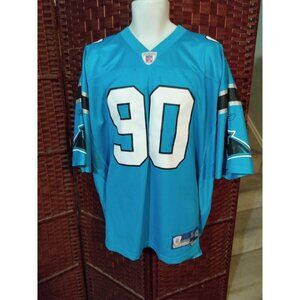 Vintage Reebok Carolina Panthers football Jersey Stitched #90 Peppers XL